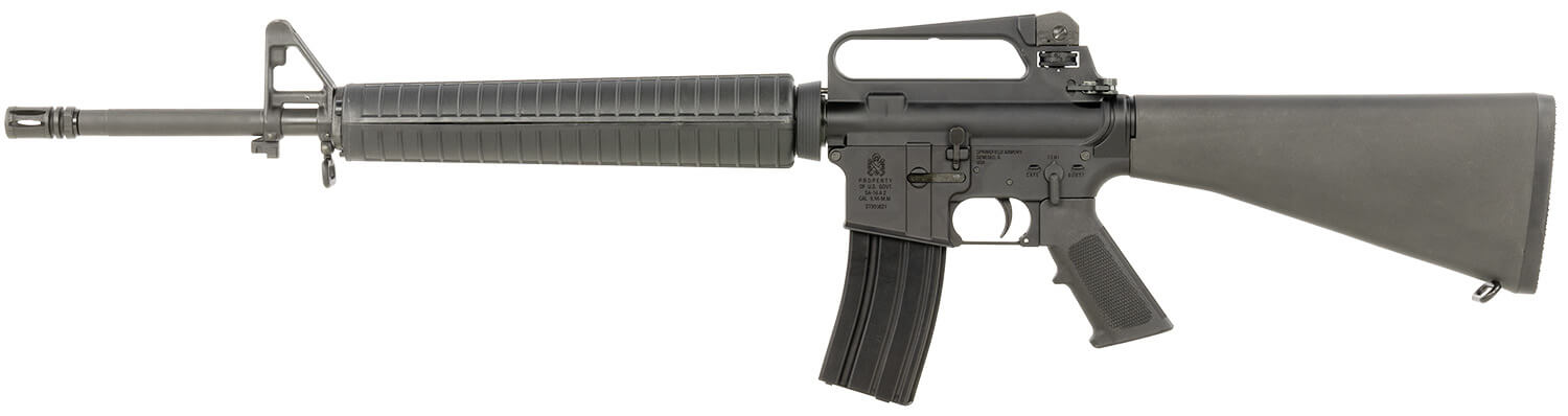 Springfield Armory SA920556BA2 SAINT Victor 5.56x45mm 30+1 20" Black 4150 CMV Barrel Black Hard Coat Anodized Charging Handle Aluminum Receiver Polymer w/Integral Heat Shield Handguard Black Synthetic Fixed A2 Stock Black A2 Grip - Image 2