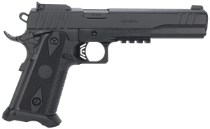 Girsan 395075 Witness2311 10mm Auto 15+1 6" Black Steel Barrel Black Optic Ready/Serrated Steel Slide Black Polymer Frame w/Beavertail & Picatinny Rail Black Checkered Polymer Grip Ambidextrous