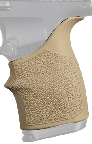Hogue 18713 Grip Sleeve Handall Beavertail Flat Dark Earth Rubber