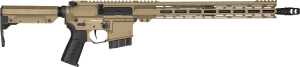 CMMG 35A2C0ACT Resolute MK4 350 Legend 10+1 16.10" Black Nitride Medium Taper Threaded Barrel Coyote Tan Cerakote Picatinny Rail Aluminum Receiver EML 15" M-LOK Handguard Coyote Tan Synthetic CMMG 6 Position RipStock Zeroed Drop-In Trigger