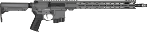 CMMG 60AF30CTNG Resolute MK4 6mm ARC 10+1 16.10" Black Nitride Medium Taper Threaded Barrel Tungsten Cerakote Picatinny Rail Aluminum Receiver EML 15" M-LOK Handguard Tungsten Synthetic CMMG 6 Position RipStock Zeroed Drop-In Single Stage Trigger