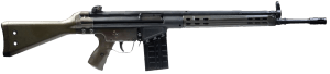 Century Arms RI5601X CA-3 7.62x51mm NATO 20+1 18" Black Threaded Barrel Black Charging Handle Steel Receiver Black Synthetic Fixed Stock