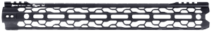 Odin Works F15MLO2 02 Lite M-LOK Forend-15.5"  M-LOK  Black Aluminum  Mounting Hardware Included for AR-15