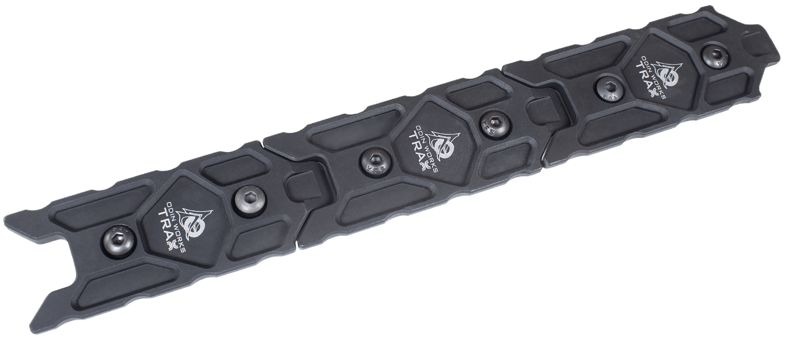 Odin Works PKACCMLARCATRAX M-LOK to Arca Trax Rail Black Anodized