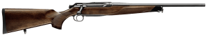 Sauer 80117096 505 Lux Full Size 30-06 Springfield 3+1 22″ Matte Blued Threaded Barrel  Matte Blued Saddle Mount Steel Receiver  Grade 5 Wood Fixed Stock