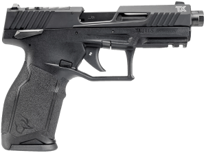 Taurus 12TX22P141 TX22 T.O.R.O Gen 2 Full Size Frame 22 LR 16+1/22+1 4.10" Matte Black Threaded Barrel  Black Hard Coat Anodized Optic Ready/Serrated Slide  Black Polymer Frame w/Picatinny Rail  Right Hand