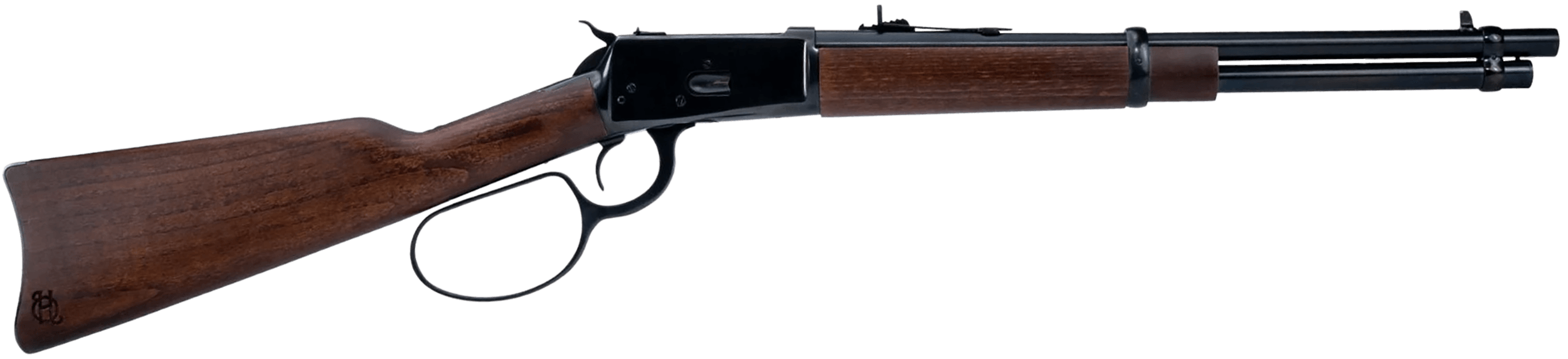 Heritage Mfg H92045161 92 Ranch Hand 45 Colt (Long Colt) 8rd 16.50" Black Polished Steel Barrel Black Polished Alloy Steel Receiver Fixed Hardwood Stock