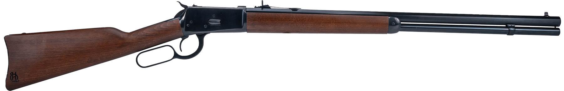 Heritage Mfg H9204524F1 92 Ranch Hand 45 Colt (Long Colt) 12rd 24" Black Polished Octagon Barrel Black Polished Alloy Steel Receiver Fixed Hardwood Stock