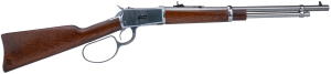 Heritage Mfg H92357189 92 Ranch Hand 38 Special +P/357 Mag 8rd 18" Stainless Polished Barrel Stainless Polished Receiver Fixed Hardwood Stock
