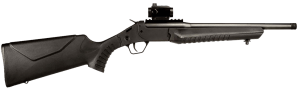 Rossi LWC300BBKRD LWC w/Optic 300 Blackout 1rd 16.50" Black Oxide Threaded Barrel Black Picatinny Rail Steel Receiver Black Fixed Synthetic Stock Crimson Trace CTS103 Red Dot
