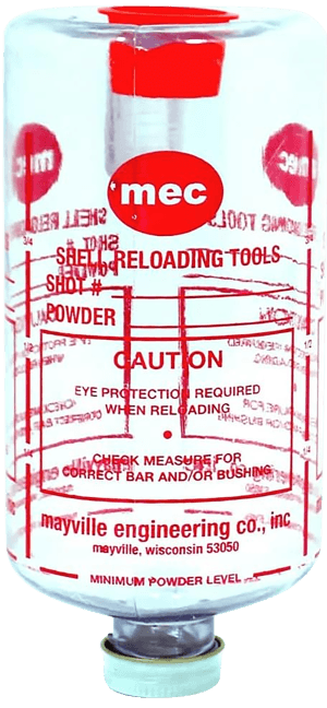 MEC Outdoors 301L13X Replacement Bottle Size Small Clear Hard Plastic