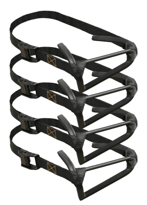 Muddy MUD-MSS-4PK Micro Stagger Step Black Steel Nylon
