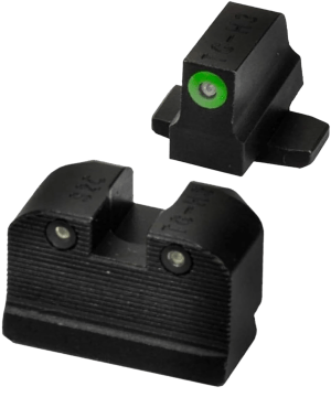 Sig Sauer Electro-Optics SOX10009 X-Ray3 Day/Night Sights Black | Green Tritium Green Outline Front Sight Black Rear Sight
