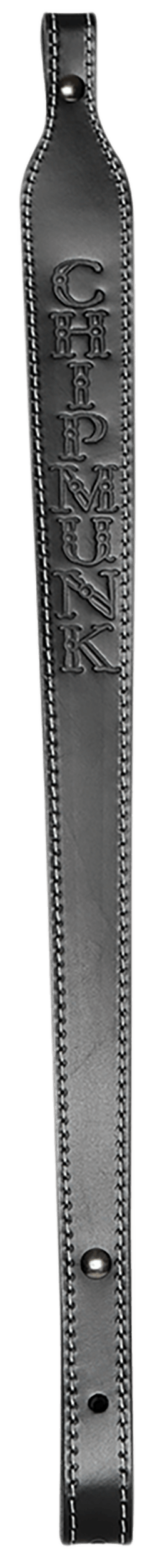 Crickett 80020 Chipmunk Leather Sling Black Leather Adjustable