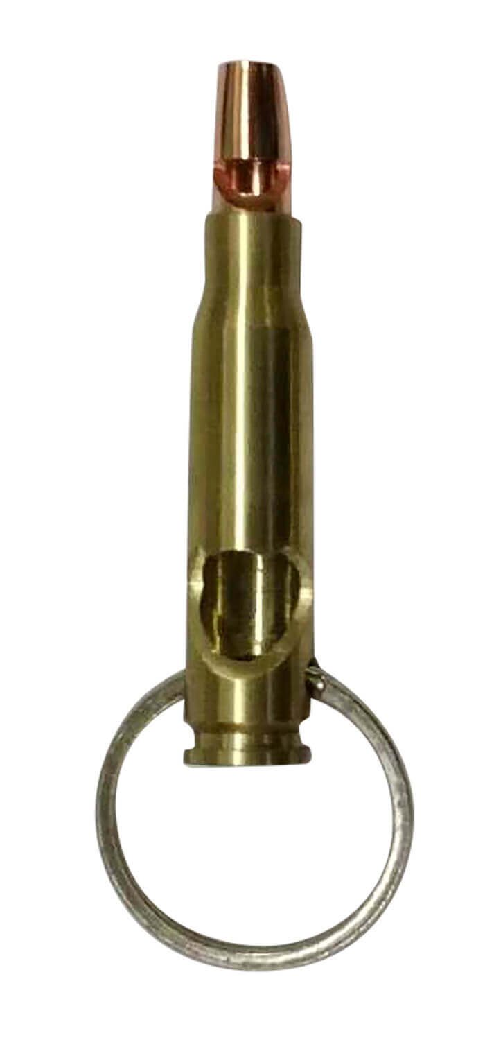 Caliber Gourmet CBGDB104020 Bottle Opener/Whistle Gold Fired Shell Casing - Image 2