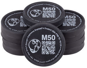 Firebird USA M50 Moderated  Moving Trajectory/Static Universal Firearm 50mm/ 10 Pack