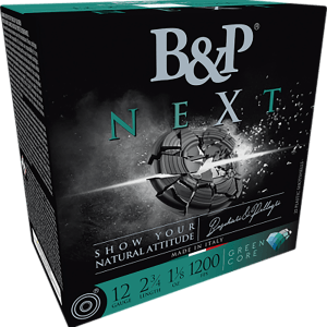 B&p Ammunition 12B1NX9 Next 12Gauge 2.75" 1oz 9Shot 25 Per Box/10 Case