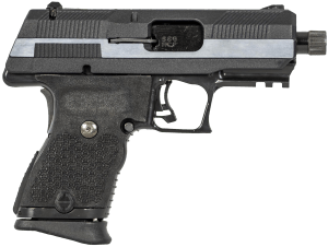 Hi-Point YC380CF YC380 380 ACP 10+1 3.93" Black Threaded Barrel Black/Chrome YC9 Styled/Serrated Steel Slide Black Polymer Frame w/Picatinny Rail Black Plastic Grip