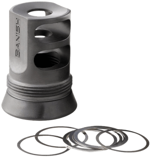 Banish(silencer Central) 4581 Muzzle Brake Banish 30 Gold 5/8x24
