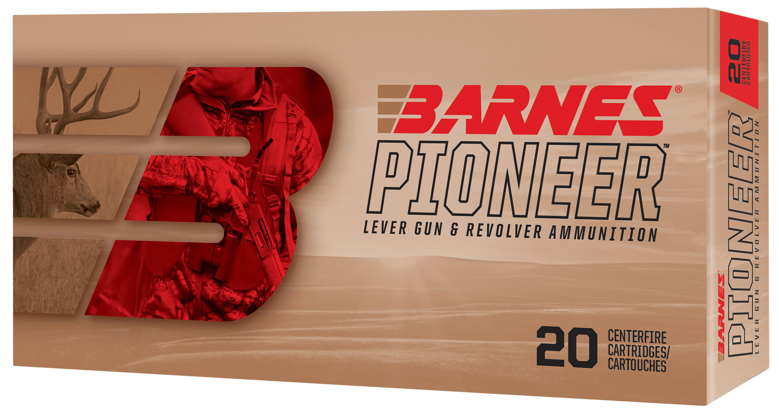 Barnes Bullets 32140 Barnes Pioneer 357Mag 180gr XPB 20 Per Box/10 Case