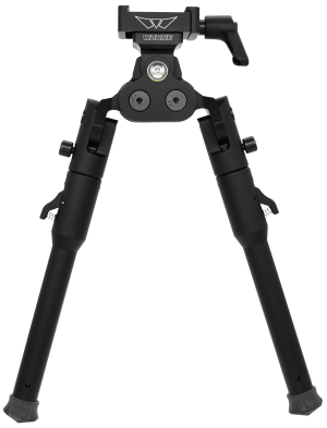Warne 7922M Skyline Pro Bipod Black Anodized ARCA Interface Head with Lite Legs