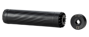 Anechoic X30B Anechox 30 30Cal/7.62mm/300Mag Black Stainless Steel/Titanium 1 3/8"x24 w/ 5/8"x24 DTA