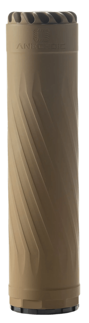 Anechoic X35FDE Anechox 35 35Cal/338Lapua Flat Dark Earth Stainless Steel/Titanium 1 3/8"x24 w/ 1/2"x28 DTA