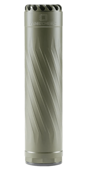 Anechoic X35OD Anechox 35 35Cal/338Lapua Olive Drab Stainless Steel/Titanium 1 3/8"x24 w/ 1/2"x28 DTA