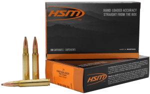 HSM 8MAUSER5N 8mmMauser 195gr Soft Point 20 Per Box/20 Case