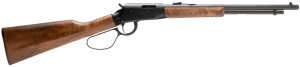 Savage Arms 46100 Classic Revel 22 WMR 12rd 18" Black Medium Profile Barrel Black Aluminum Receiver Satin Walnut Walnut Stock Classic Walnut Wood Grips Features Toolless Takedown