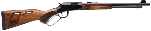 Savage Arms 46220 DLX Revel 17 HMR 9rd 18" Black Medium Profile Barrel Black Aluminum Receiver Drilled & Tapped Satin Walnut Walnut Stock Classic Walnut Wood Grips Features Toolless Takedown