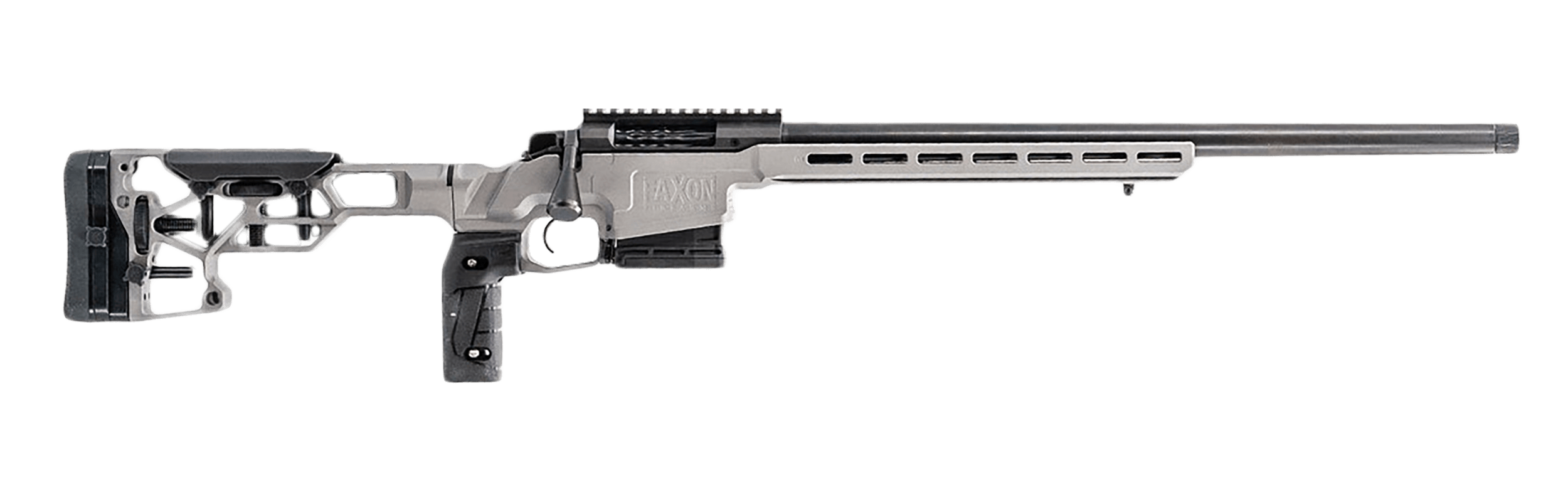 Faxon Firearms FX700SA308C01 FX7 308 Win 5+1 22" Salt Bath Nitride Recessed Target Crown Steel Barrel Light Grey Stock