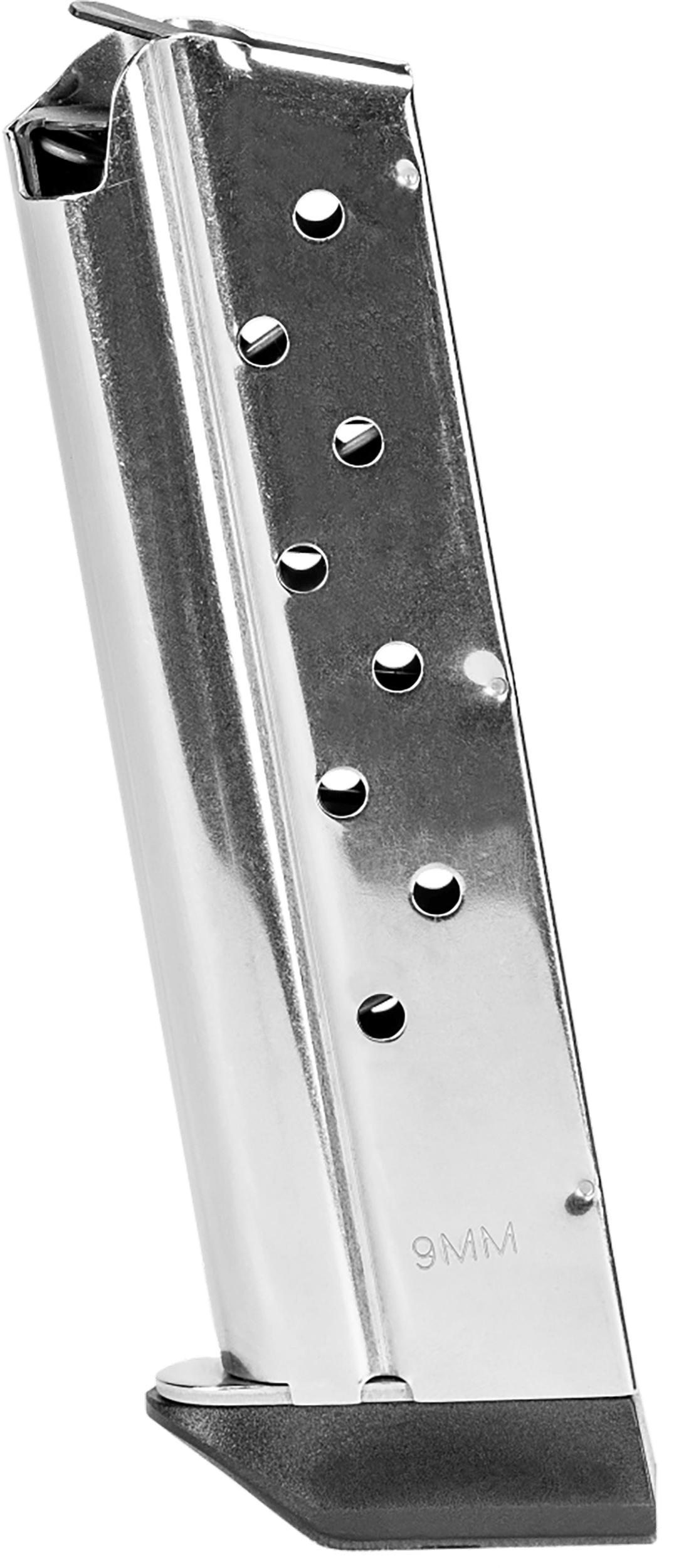 Kimber Mfg Inc 4200380 9rd 9mm Fits 1911 Silver Stainless Steel