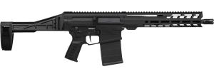CMMG 33A380C-AB Dissent MK3 8.6 Blackout 20rd 12.50" Black Nitride 7075-T6 Aluminum Receiver 11" Proprietary Handguard CMMG Zeroed Grip
