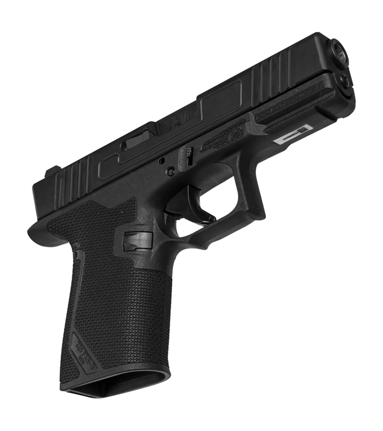 ZRO Delta 755000329990 FKS-9 Standard 9mm Luger 15+1 4" Black Nitride Match Grade Barrel Black Nitride Serrated Slide Polymer Frame w/Accessory Rail Black Polymer Grip - Image 3