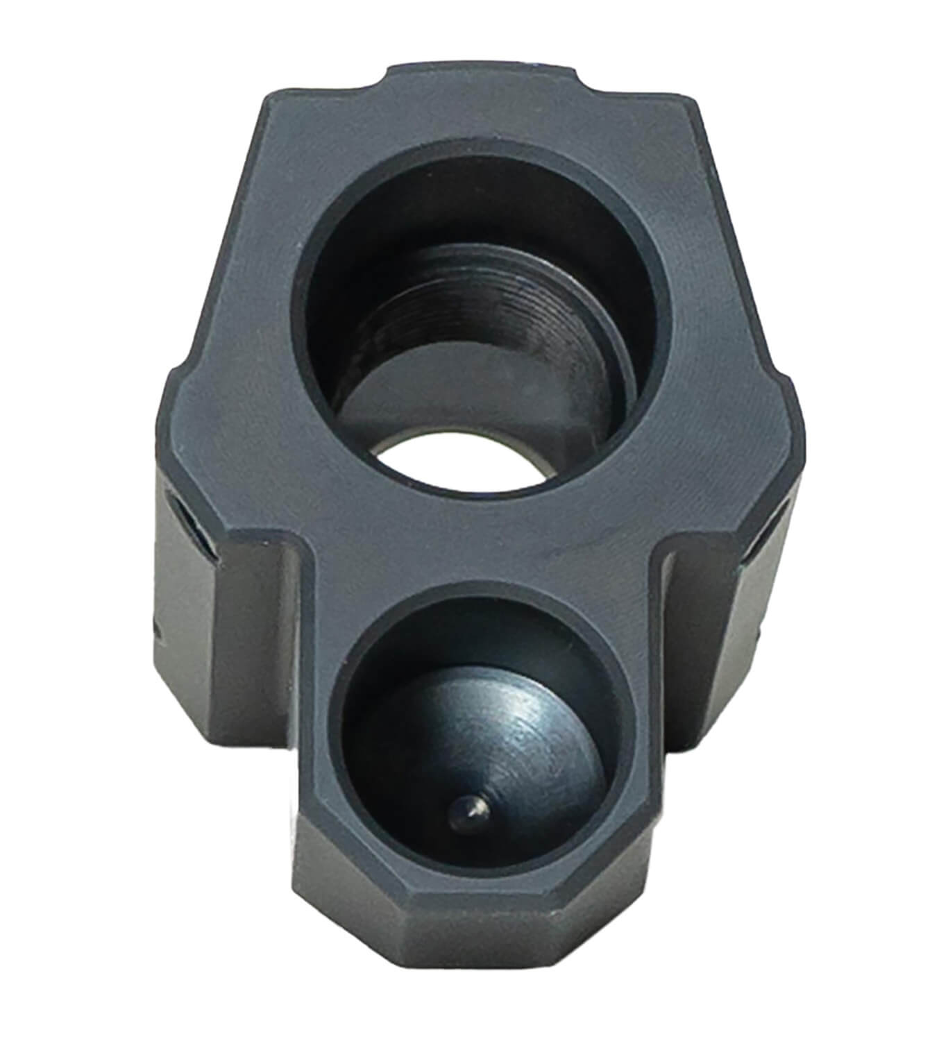 Faxon Firearms FFPACOMPDSS01 EXOS-515 Compensator for SIG Black 1/2"x28 Threads 1.40" OAL 9mm - Image 3