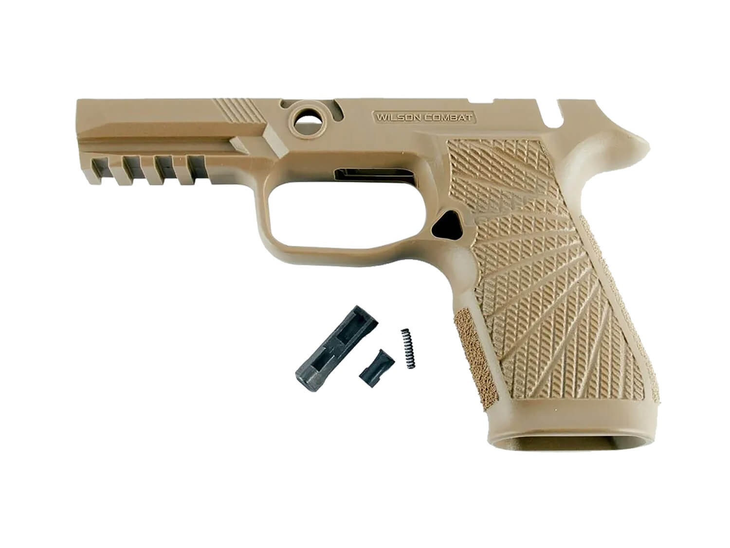 Wilson Combat 320CMT Grip Module Carry Compatible w/ Sig P320 Tan Polymer Frame - Image 2