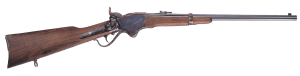 Cimarron AS530 1865 Spencer 45 Long Colt 7+1 20″ Blued Round Barrel  Color Case Hardened Receiver  Walnut Stock  Right Hand