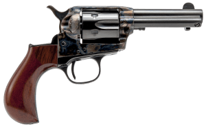 Cimarron CA980DC Lightning Dual Cylinder 9mm Luger 38 Special 6 Shot 3.50" Blued Steel Barrel Blued Cylinder Color Case Hardened Steel Frame Wood Grip