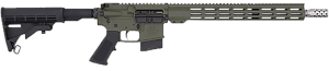 Great Lakes Firearms GL15350SSODG16 AR-15 350 Legend 5+1 18" Stainless Threaded Barrel OD Green Cerakote Aluminum Receiver w/Picatinny Rail M-LOK Handguard Adjustable Black Synthetic Stock Mil-Spec Grip Right Hand