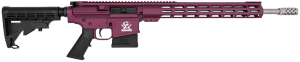 Great Lakes Firearms GL10308SSCHY AR-10 308 Win 10+1 18" Stainless Threaded Barrel Black Cherry Cerakote Aluminum Receiver w/Picatinny Rail M-LOK Handguard Adjustable Mil-Spec Black Synthetic Buttstock Mil-Spec Grip
