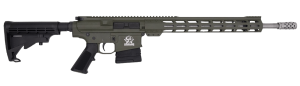 Great Lakes Firearms GL10308SSODG AR-10 308 Win 10+1 18" Stainless Threaded Barrel OD Green Cerakote Aluminum Receiver w/Picatinny Rail M-LOK Handguard Adjustable Mil-Spec Black Synthetic Buttstock Mil-Spec Grip