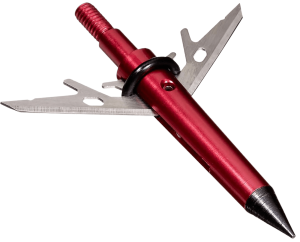 Allen 14676 Therm-X Expandable Broadhead Red/Black 3 Pack