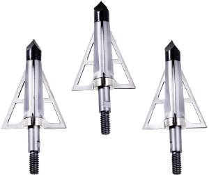 Allen 14694 CX Terminus Broadhead Stainless Steel Blades Silver 3 Pack