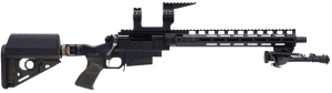 Larue Tactical LT-BC-SIETE-308W Siete Tactical Briefcase 308 Win 5+1 17" Black Match Grade Threaded Barrel Aluminum Receiver w/Picatinny Rail M-LOK Handguard Adj Folding Black Stock A-PEG Grip Right Hand
