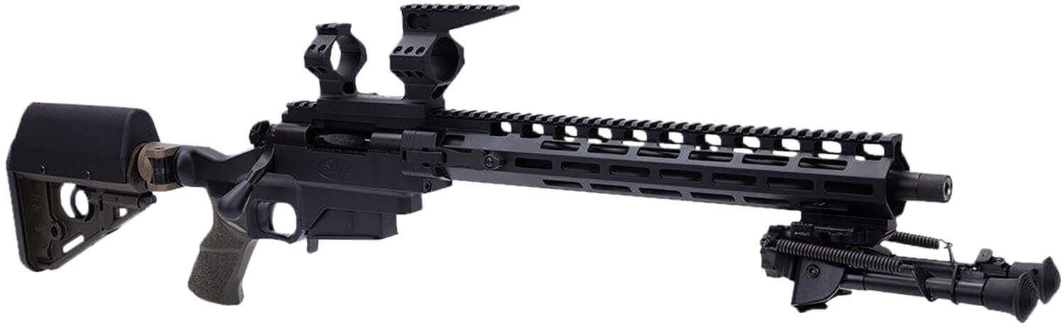 Larue Tactical LT-BC-SIETE-308W Siete Tactical Briefcase 308 Win 5+1 17" Black Match Grade Threaded Barrel Aluminum Receiver w/Picatinny Rail M-LOK Handguard Adj Folding Black Stock A-PEG Grip Right Hand - Image 2