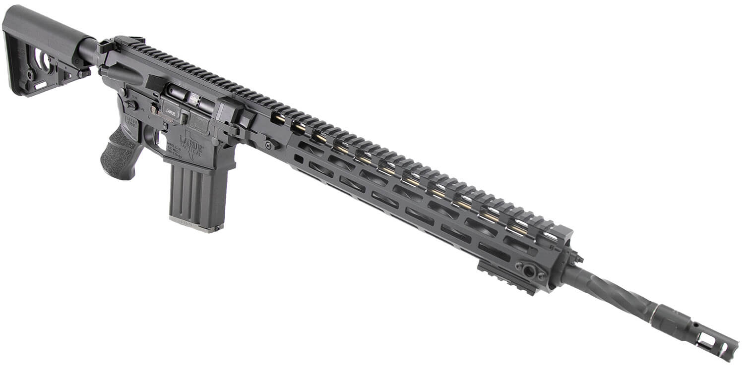 Larue Tactical LTMRGGS65CM20 LT10 6.5 Creedmoor 20+1 20" R.A.T. Stock A-P.E.G. Grip Black - Image 3