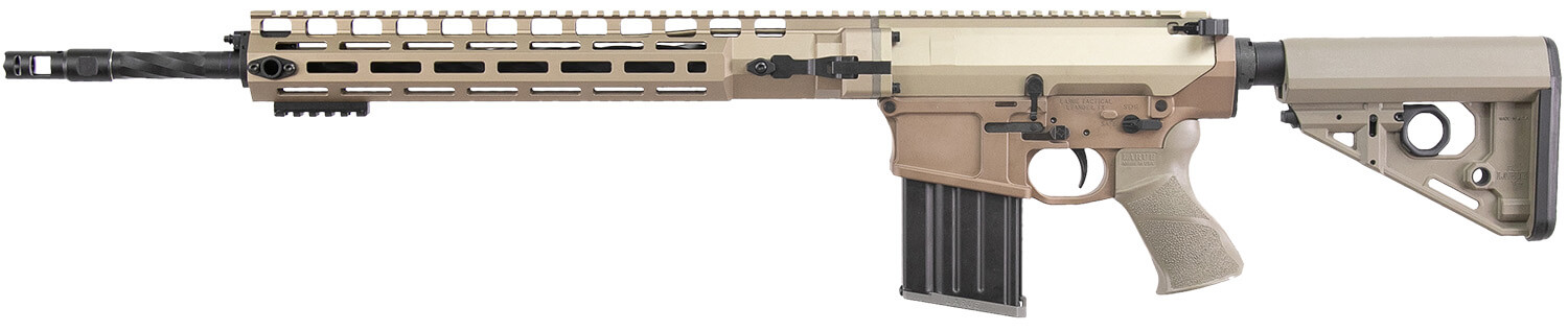 Larue Tactical LTMRGGS65CM20FDE LT10 6.5 Creedmoor 20+1 20" R.A.T. Stock A-P.E.G. Grip FDE - Image 2