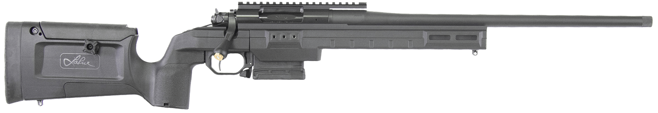 Larue Tactical LTKRGSIETE30820BLK Siete 308 Win 5+1 20" Black Match Grade Threaded Barrel Picatinny Rail Receiver Black Larue KRG Bravo Synthetic Stock Right Hand