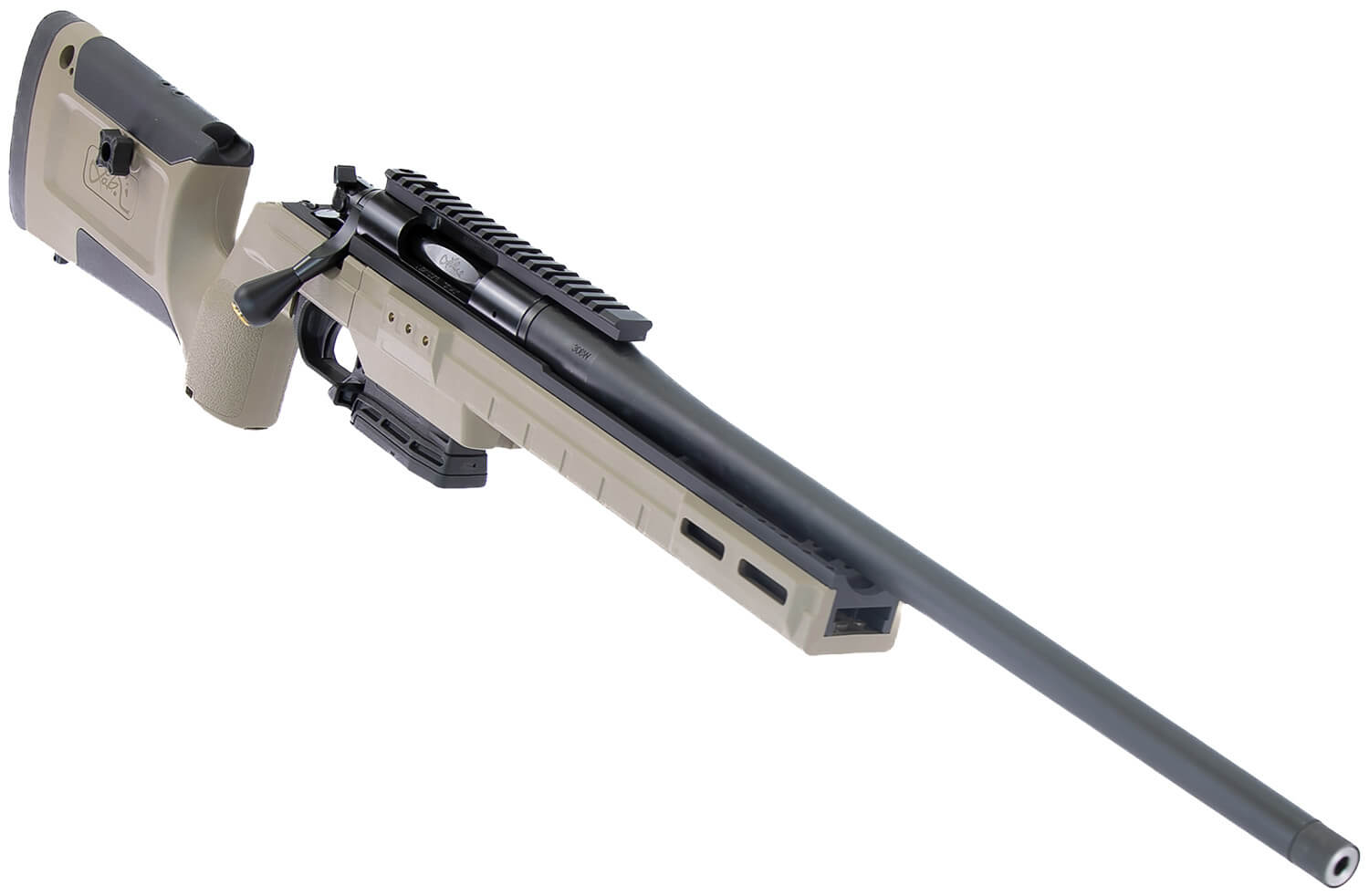 Larue Tactical LTKRGSIETE30820FDE Siete 308 Win 5+1 20" Black Match Grade Threaded Barrel Picatinny Rail Receiver Flat Dark Earth Larue KRG Bravo Synthetic Stock Right Hand - Image 3